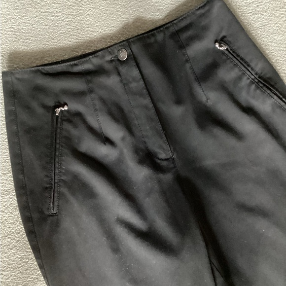 Vanilia Black Ankle Length Pants - Picture 1 of 7